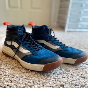 EUC Vans - Suede High Tops